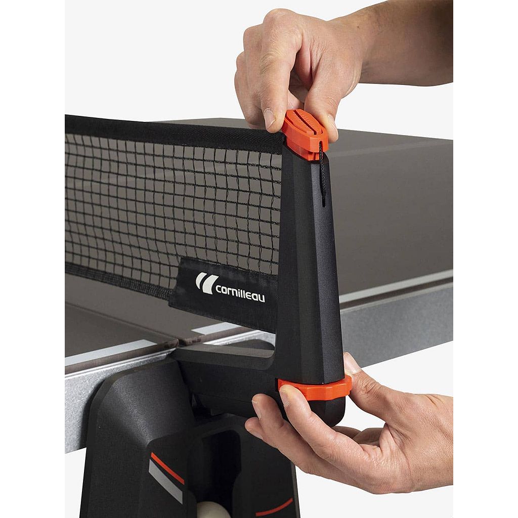 Cornilleau 500X Outdoor Table Tennis Table - Black - Image 2