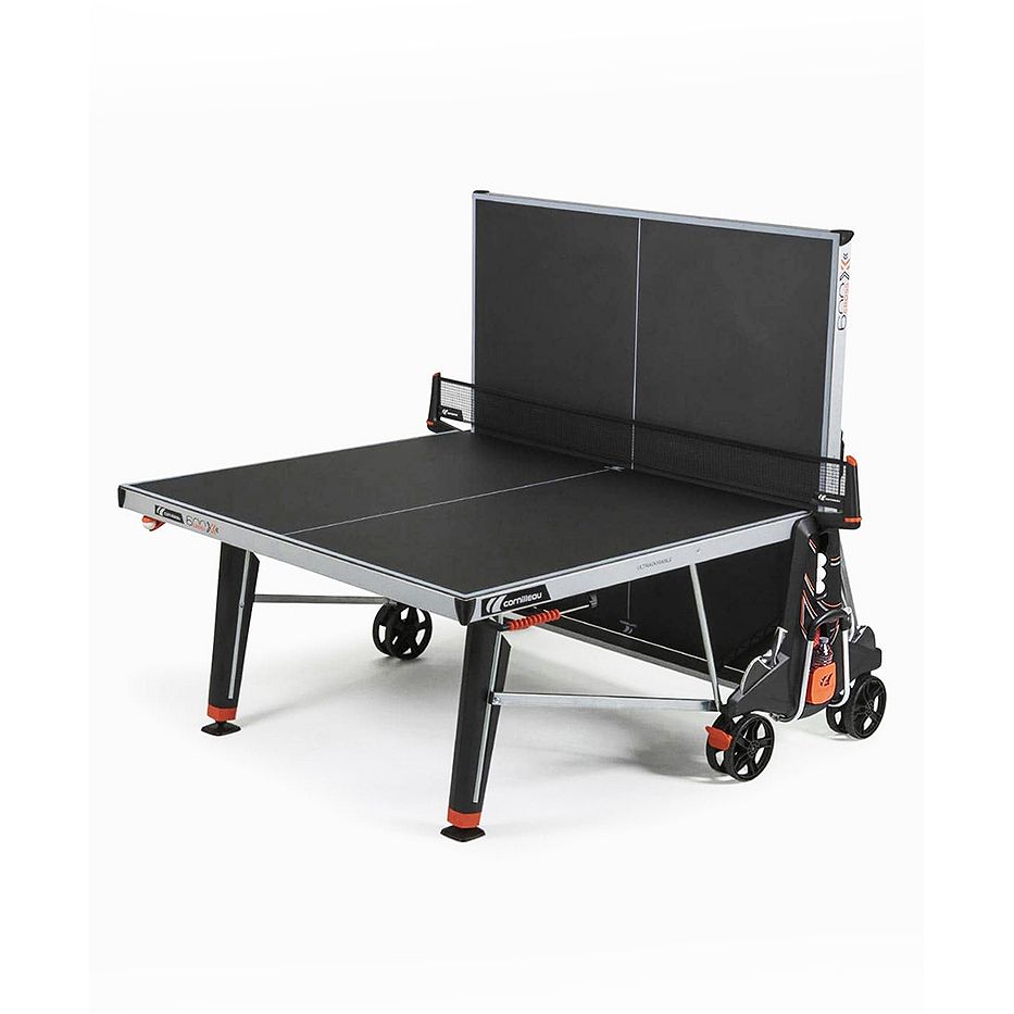 Cornilleau 600X Performance-Outdoor-Table-Tennis Table-Black
