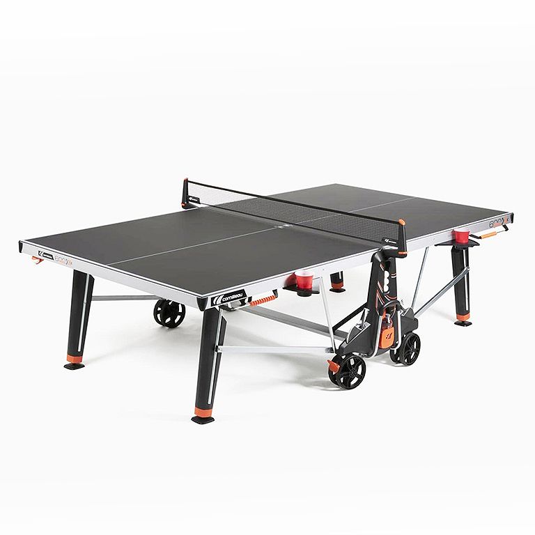 Cornilleau 600X Performance-Outdoor-Table-Tennis Table-Black