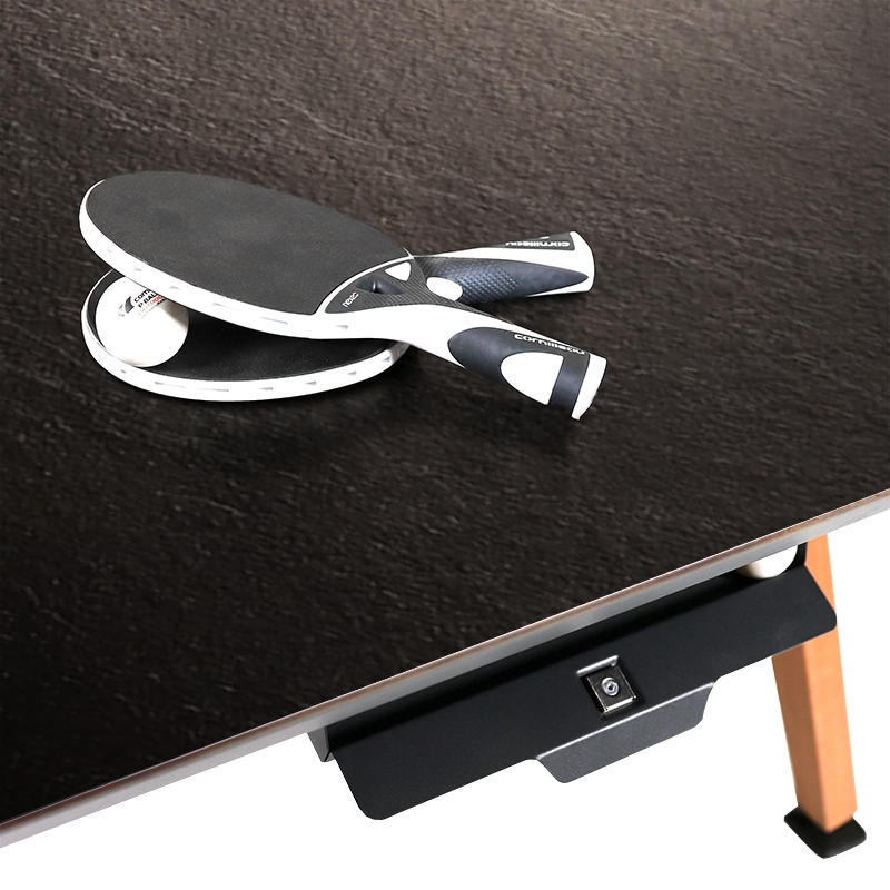 Cornilleau Origin Outdoor Convertible Ping Pong Table | Black Stone Decoration panel - Image 2