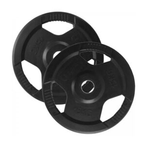 Gainmotion Fixed Rubber Plates 15KG Pair (Black)